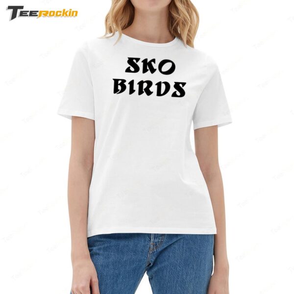 Sko Birds Philadelphia Eagles Football Ladies Boyfriend Shirt