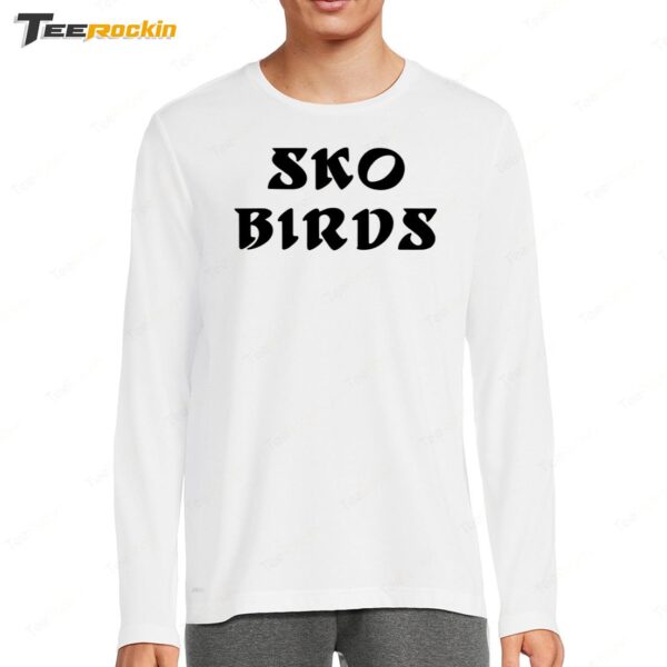 Sko Birds Philadelphia Eagles Football Long Sleeve Shirt