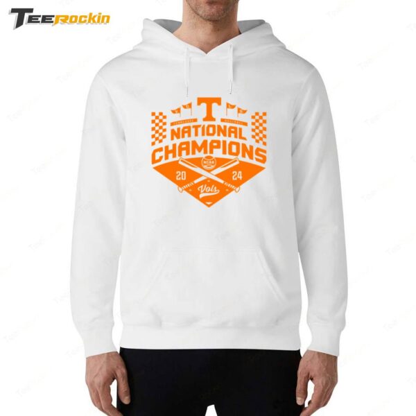 Tennessee Volunteers 2024 College World Series Champions Official Logo Hoodie