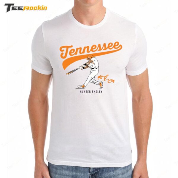 Tennessee Volunteers Hunter Ensley Slugger Swing Premium SS T Shirt