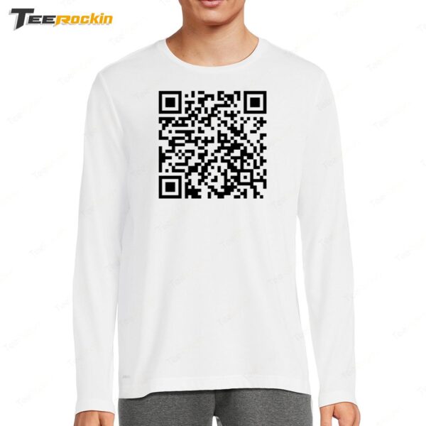 Trump Dance QR Code Long Sleeve Shirt