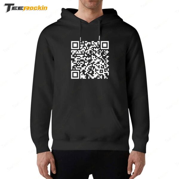 Trump Ymca Troll Dance QR Code Hoodie