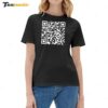 Trump Ymca Troll Dance QR Code Ladies Boyfriend Shirt