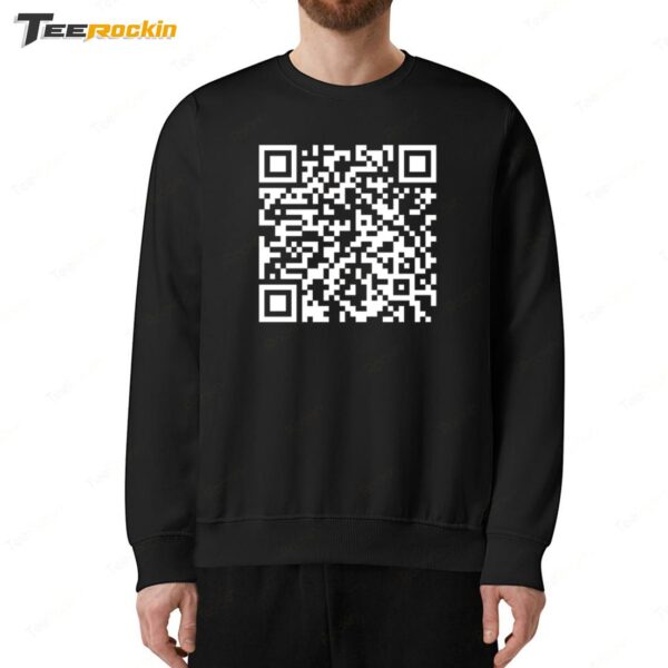 Trump Ymca Troll Dance QR Code Sweatshirt