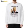 You're A Great Wife Trump 2024 Christmas Sweatshirt