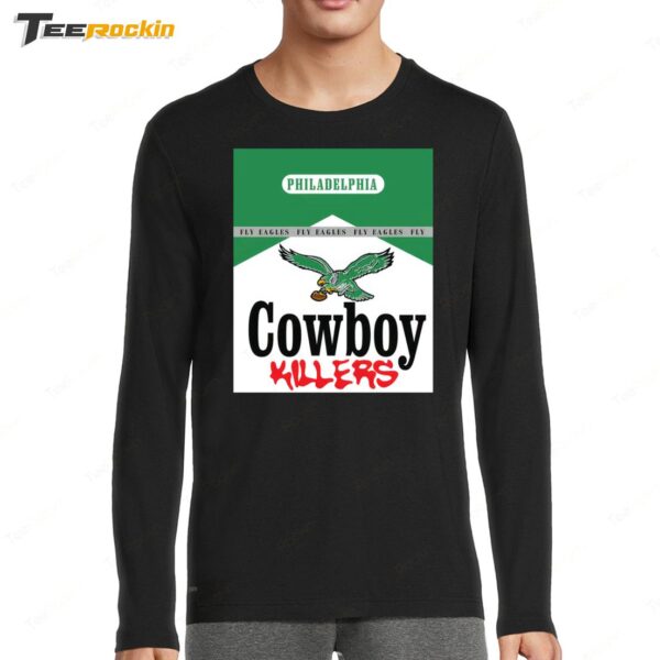 Cowboy Killers Philadelphia Fly Eagles Long Sleeve Shirt