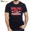 Georgia Football National Champions Arched Helmet Premium SS T Shirt