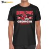 Georgia Football National Champions Arched Helmet Shirt