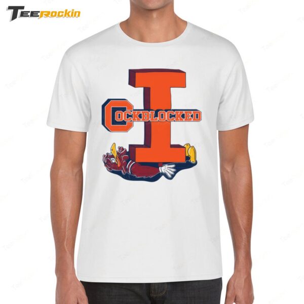 Illinois Cheez It Bowl Cockblocked Shirt