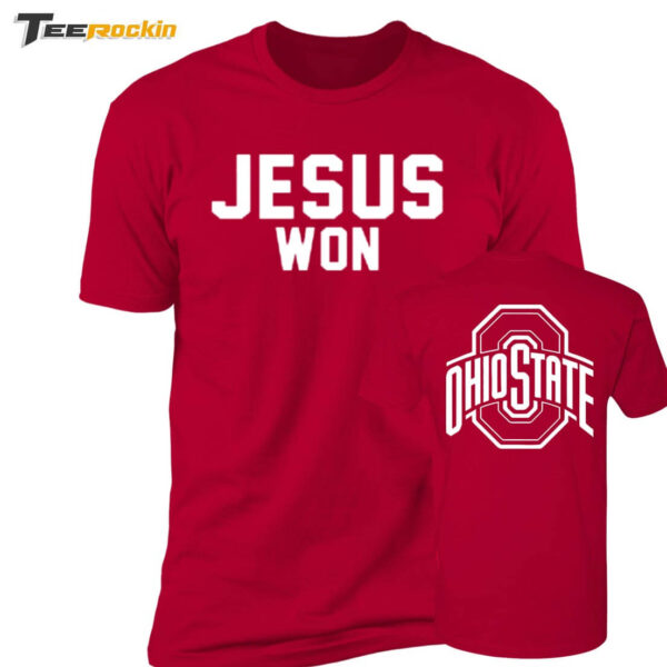 Jamey Chadwell Jesus Won Premium SS T Shirt