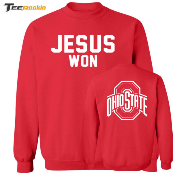 Jamey Chadwell Jesus Won Sweatshirt