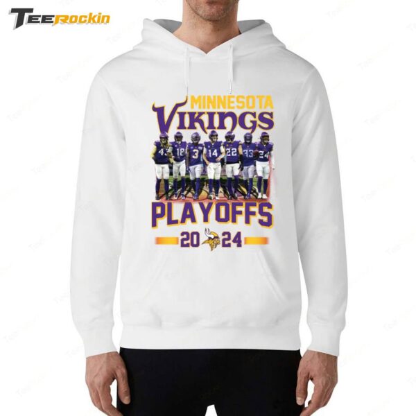 Minnesota Vikings Playoffs 2024 Hoodie