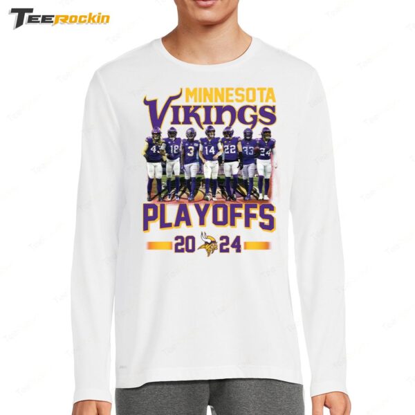 Minnesota Vikings Playoffs 2024 Long Sleeve Shirt