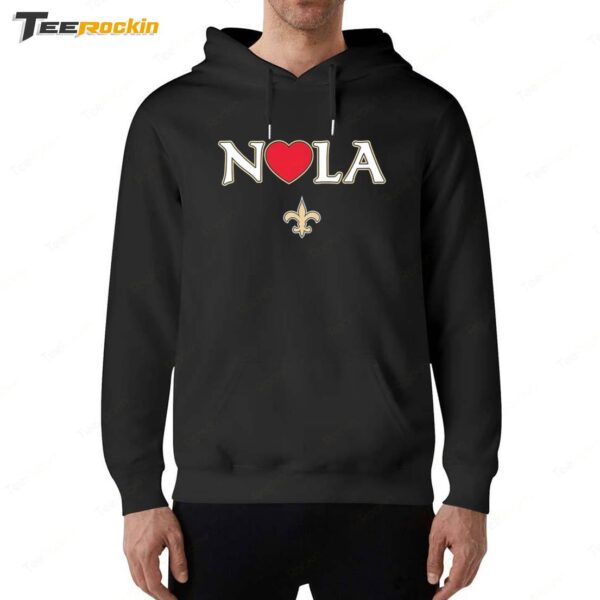 Saints Players Wear Nola Hoodie