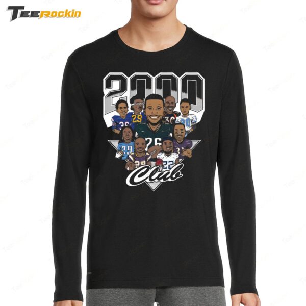 Saquon Barkley 2000 Club Long Sleeve Shirt