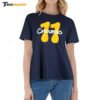 Jackson Chourio Milwaukee Brewers 11 Ladies Boyfriend Shirt