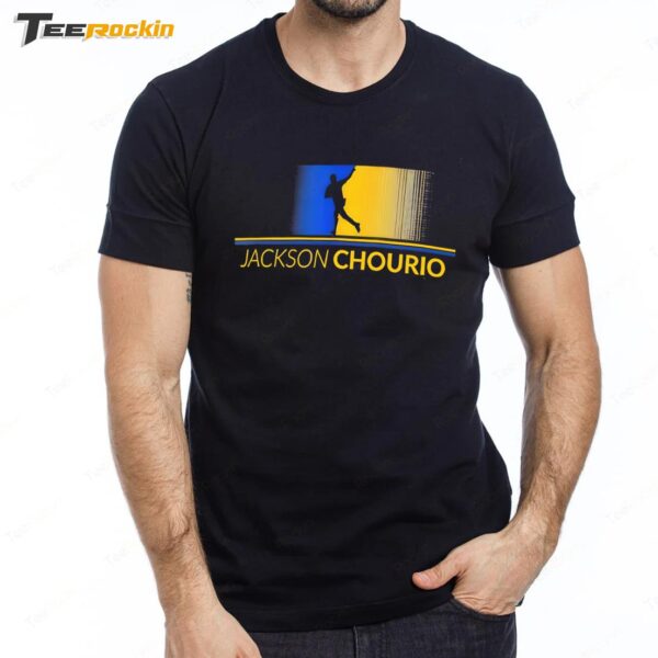 Jackson Chourio Milwaukee Brewers Baseball Solo Stripe Premium SS T Shirt