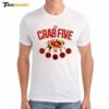 Maryland Basketball The Crab Five Crab Flag Premium SS T Shirt