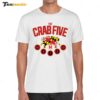 Maryland Basketball The Crab Five Crab Flag Shirt