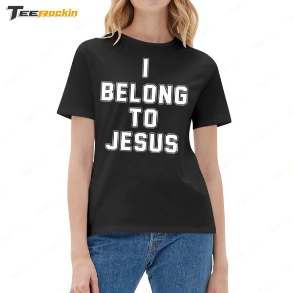 Gakpo Kak I belong To Jesus Ladies Boyfriend Shirt