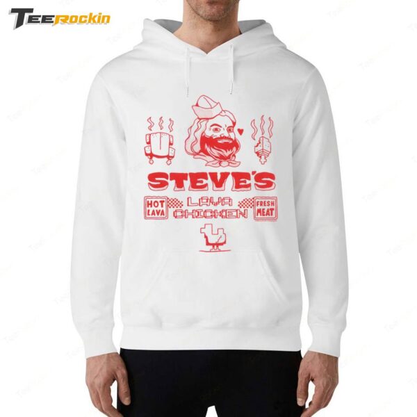 Steve's Lava Chicken Graphic Hoodie