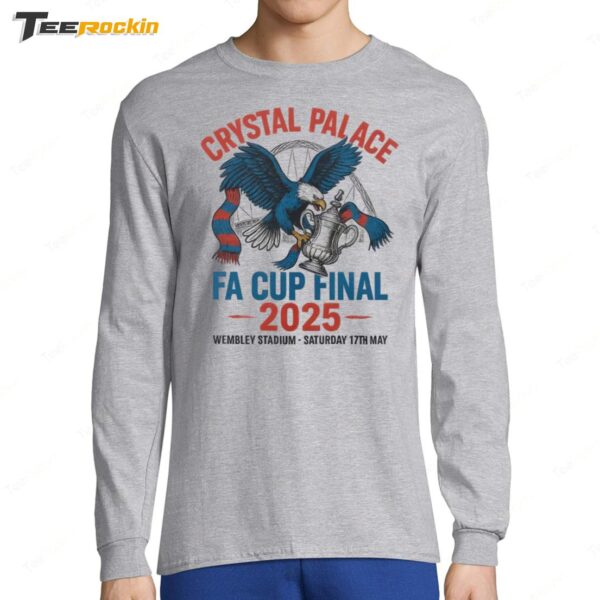 2025 Crystal Palace FA Cup Final Long Sleeve Shirt