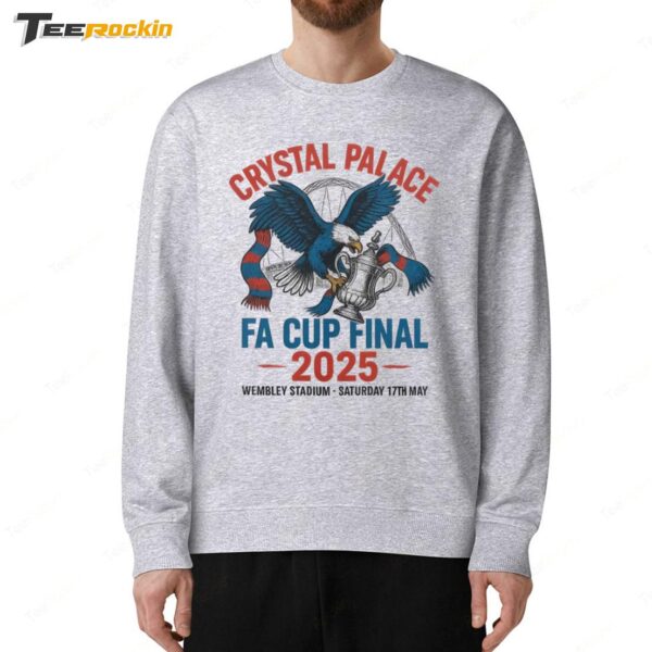 2025 Crystal Palace FA Cup Final Sweatshirt