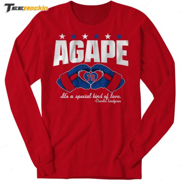 Agape Love Charlie Lindgren 79 Long Sleeve Shirt