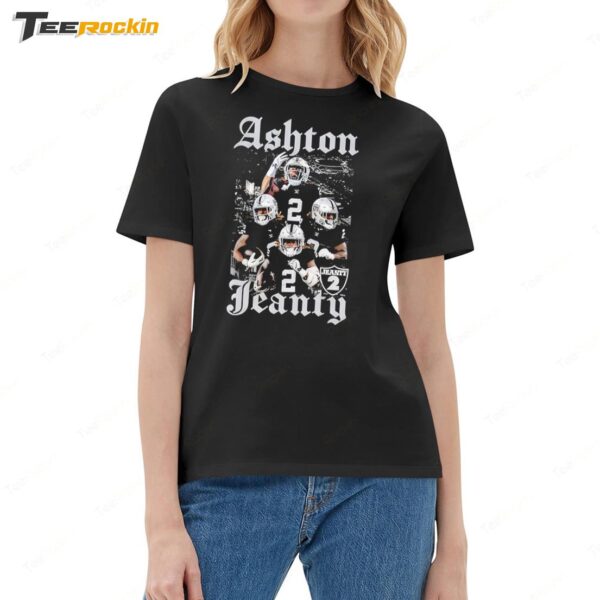 Ashton Jeanty Las Vegas Raiders Football Ladies Boyfriend Shirt