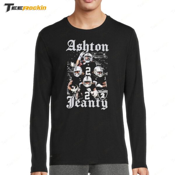 Ashton Jeanty Las Vegas Raiders Football Long Sleeve Shirt