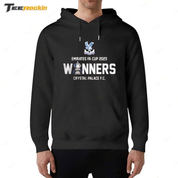 Crystal Palace FC Emirates Fa Cup 2025 Winners Hoodie