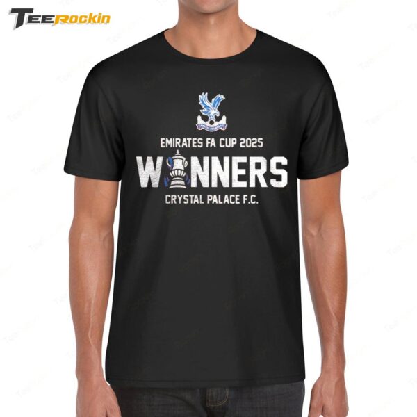Crystal Palace FC Emirates Fa Cup 2025 Winners Shirt