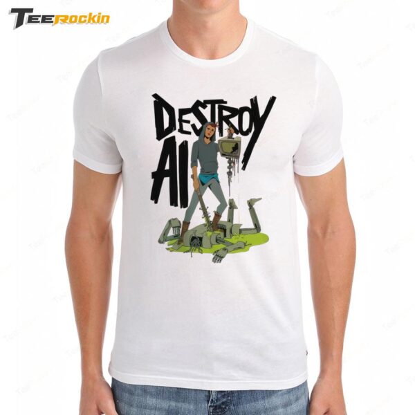 Destroy AI Premium SS T Shirt