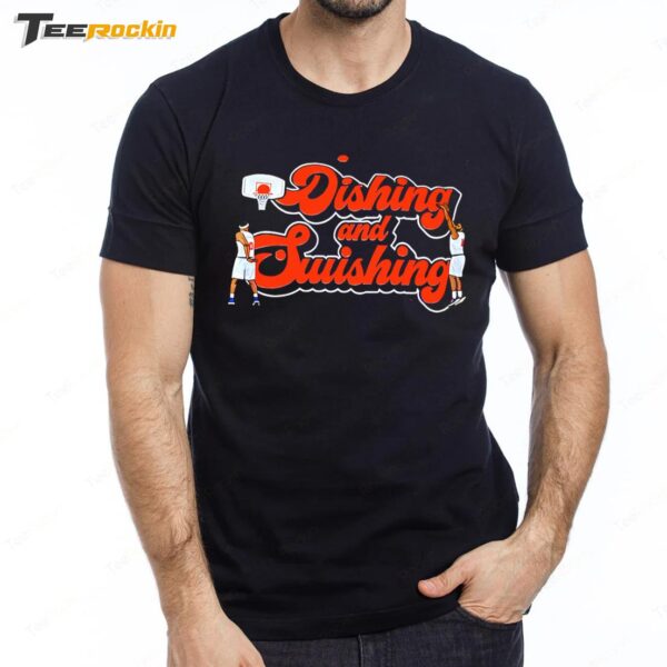 Dishing And Swishing New York Knicks Premium SS T Shirt