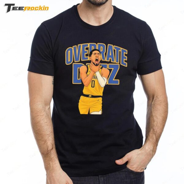 Haliburton Choke Overrate Deez Premium SS T Shirt