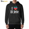 I Heart El Jefe Hot Hoodie