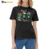 Jake Oettinger, Mikko Rantanen And Jason Robertson Otter, Moose And Robo Guys Ladies Boyfriend Shirt