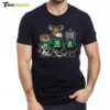 Jake Oettinger, Mikko Rantanen And Jason Robertson Otter, Moose And Robo Guys Premium SS T Shirt