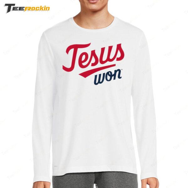 Jesus Won Minnesota Long Sleeve Shirt