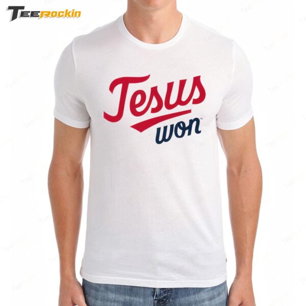 Jesus Won Minnesota Premium SS T Shirt
