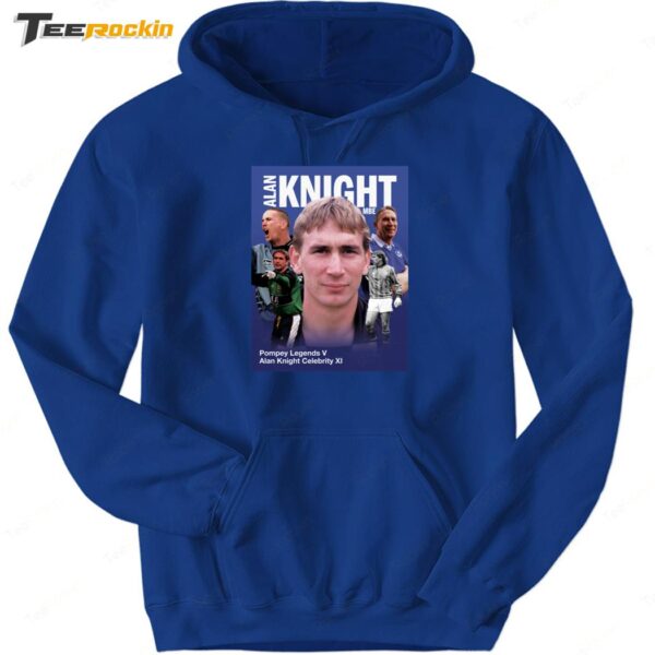Matt Tissier Wearing Portsmouth at Fratton Park Hoodie