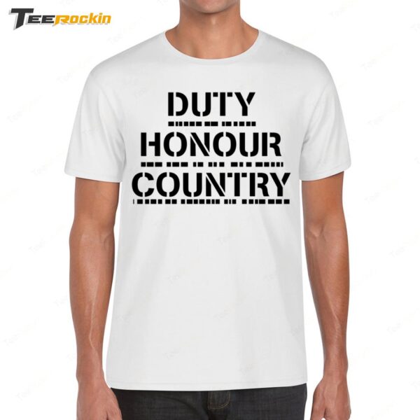 Ms Dhoni Wearing Duty Honour Country Shirt