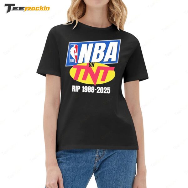 NBA On TNT Rip 1988 2025 Ladies Boyfriend Shirt