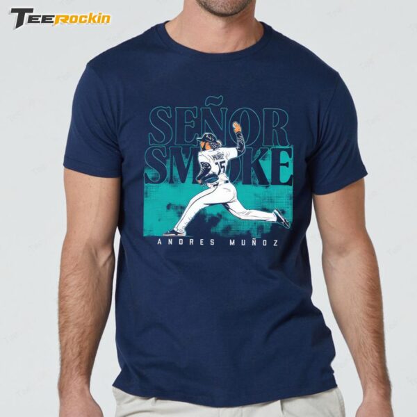 New Señor Smoke Andres Muñoz Premium SS T Shirt
