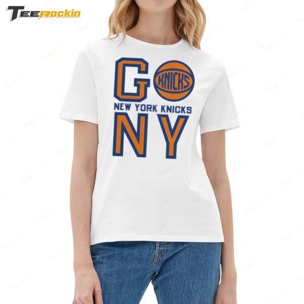 New York Knicks x Grateful Dead Skull Ladies Boyfriend Shirt