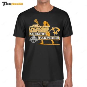 Adelph Panthers NCAA Division II Women's Lacrosse Championship 2025 Shirt