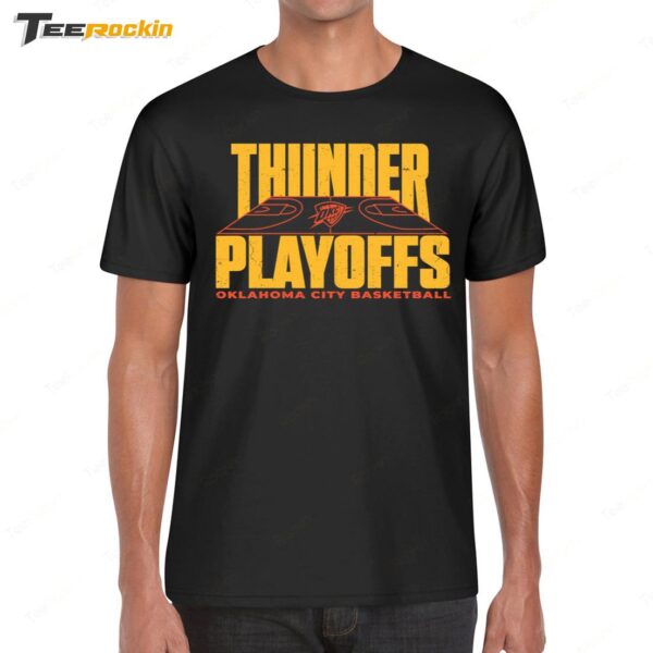 Oklahoma City Playoffs Thunder vs Nuggets Basketball Shirt