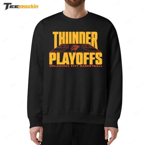 Oklahoma City Playoffs Thunder vs Nuggets Basketball Sweatshirt
