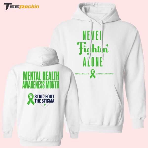 Philadelphia Phillies 2025 Mental Health Awareness Month Special Hoodie