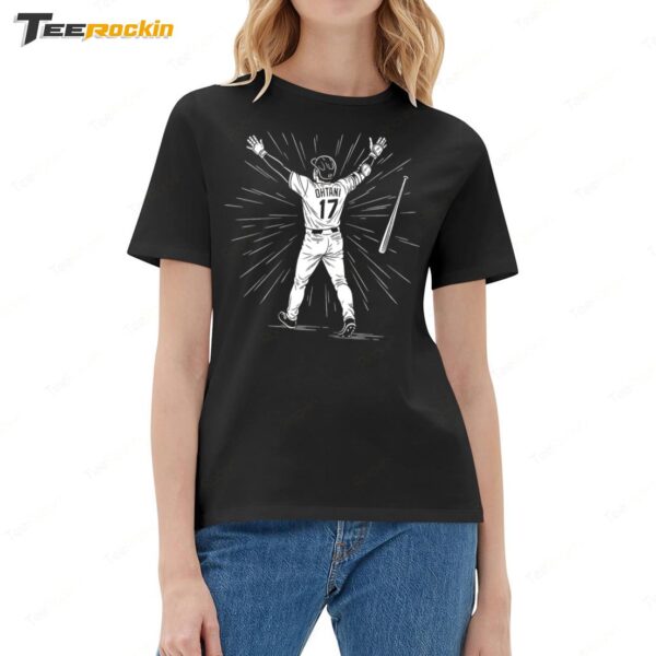 Shohei Ohtani Big Fly Ladies Boyfriend Shirt